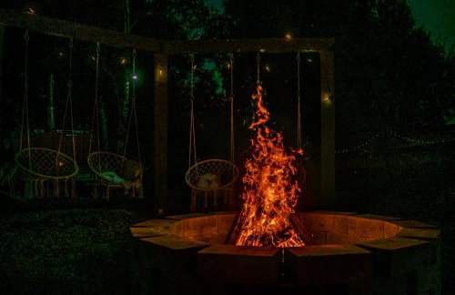 Ostoja Lemany - domki na Kaszubach, sauna, balia-jacuzzi, plac zabaw, tyrolka , dwa boiska, miejsce na ognisko, grill gazowy - Foto 34