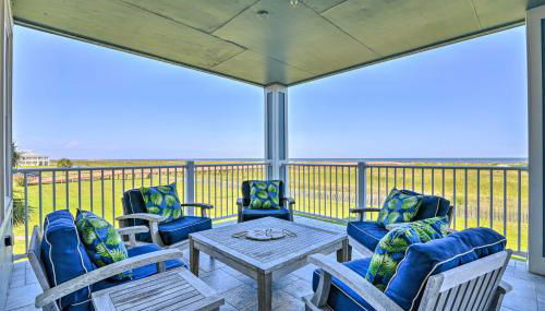 Gulf View and Beach Access Galveston Resort Condo! - Foto 2