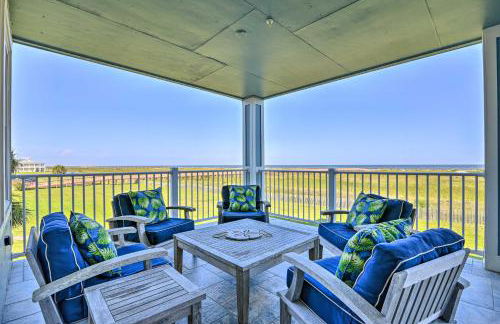 Gulf View and Beach Access Galveston Resort Condo! - Foto 2