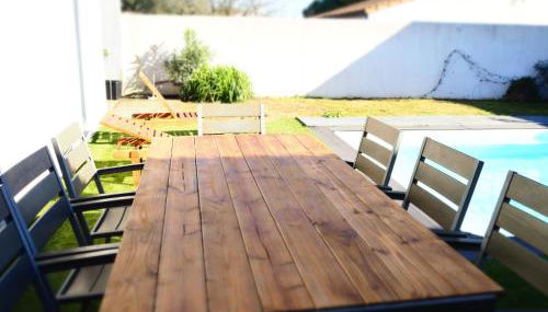 Maison de famille Entre bois et sel avec piscine privée chauffée - Foto 5