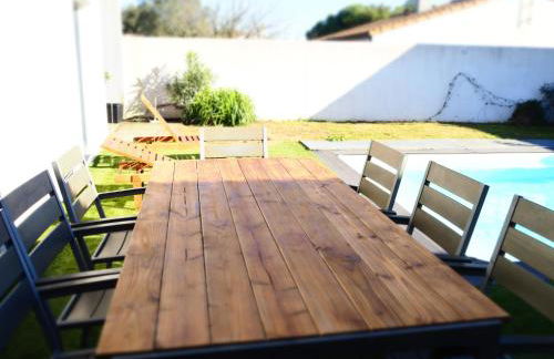 Maison de famille Entre bois et sel avec piscine privée chauffée - Foto 5