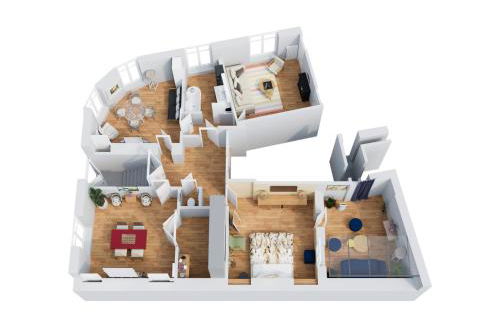 Appartement luxueux avec véranda, centre-ville - Foto 11