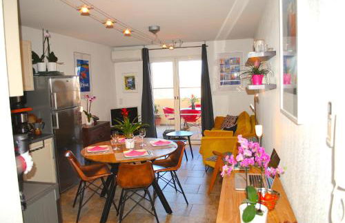 APPART CLIMATISE / TERRASSE A 2 MIN DE LA PLAGE - Foto 6