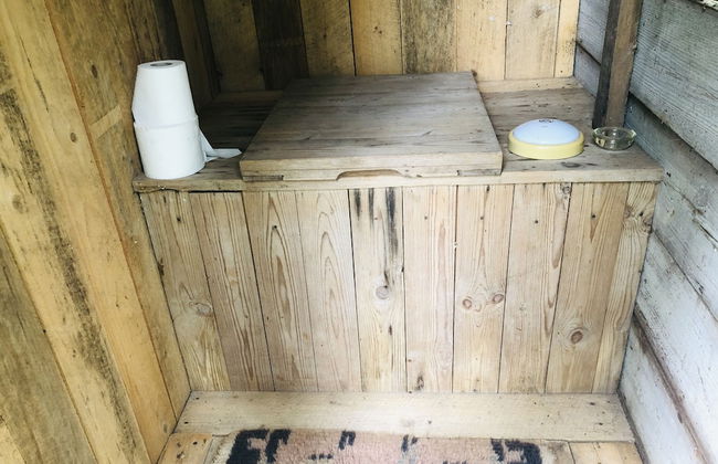 Tiny hut in the Forest Overlooking the River - Photo 9