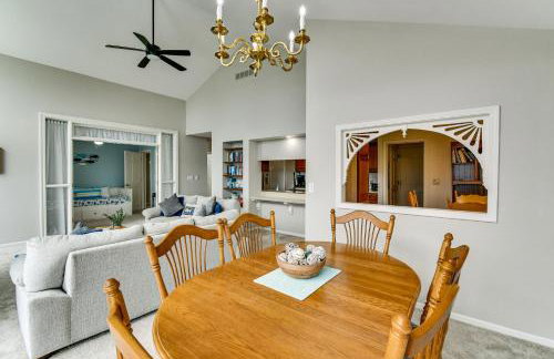 Lakefront Fall Home w/ Deck & Dock in Oscoda Twp! - Foto 7
