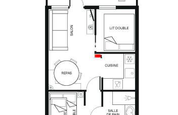 15 Grande Ourse sleeps 4/5 Vallandry - Les Arcs - Foto 16