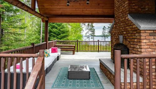 Secluded Cabin with Fireplace and Games in Lily Bay Township, Maine - Foto 2