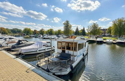 Hausboot in Berlin, festliegend im Yachthafen Schmöckwitz, mit Heizung - Photo 4