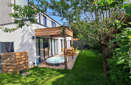 Natural Design Lodge Villa Nomade groupe avec jacuzzi centre de Milly la Forêt ! - Foto 27