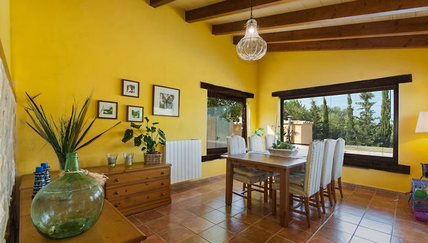 Essbereich im Zimmer