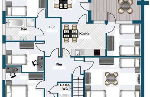 Alter Ziegelhof, Terrasse, WLAN, bis zu 11 Personen - Photo 49