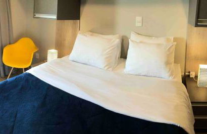 Flat 317 Granja Cotia Wi-Fi equipado e funcional - Foto 5