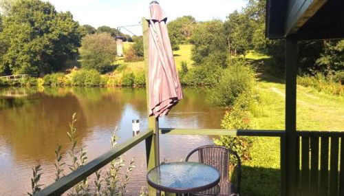 Charming tranquil Shepherds Hut with lakeside balcony 'Roach' - Foto 3