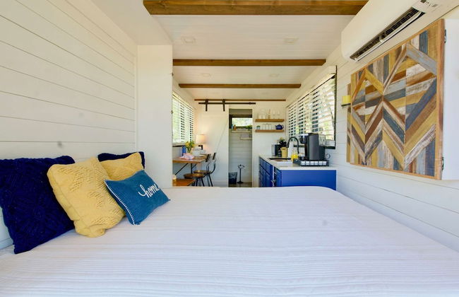 Yellow Blue Elegant Container Tiny House - Foto 47