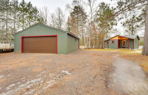 Minong Flowage Cabin with Fire Pit and Dock! - Foto 29