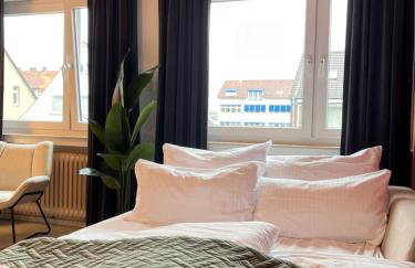 Neues 3-Zimmer-City-Apartment in Bielefeld mit Espresso, Arbeitsplatz und Parkplatz - Foto 16