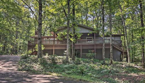 Furnished Deck with Views Hot Springs Cottage - Foto 3