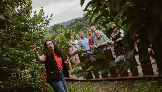 Conhecendo o exterior da sidraria