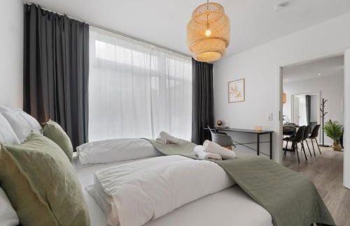 COMING HOME - Moderne Wohnung mit Nähe zu Köln Messe, Flughafen, Dom, Lanxess-Arena - schnelles WLAN, 2 Bäder, 2 kostenlose Parkplätze - Foto 11