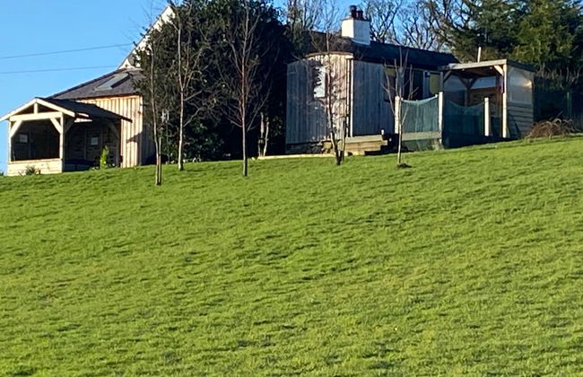 Shepherds Hut-1 Bed-hot Tub -views - Foto 33