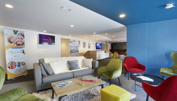 Zona de estar del vestíbulo