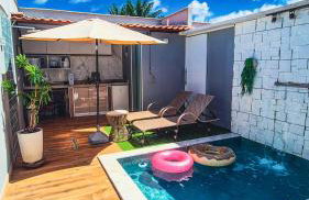 Villa Beija-Flor 1 - Suíte alexa com piscina privativa - Foto 1