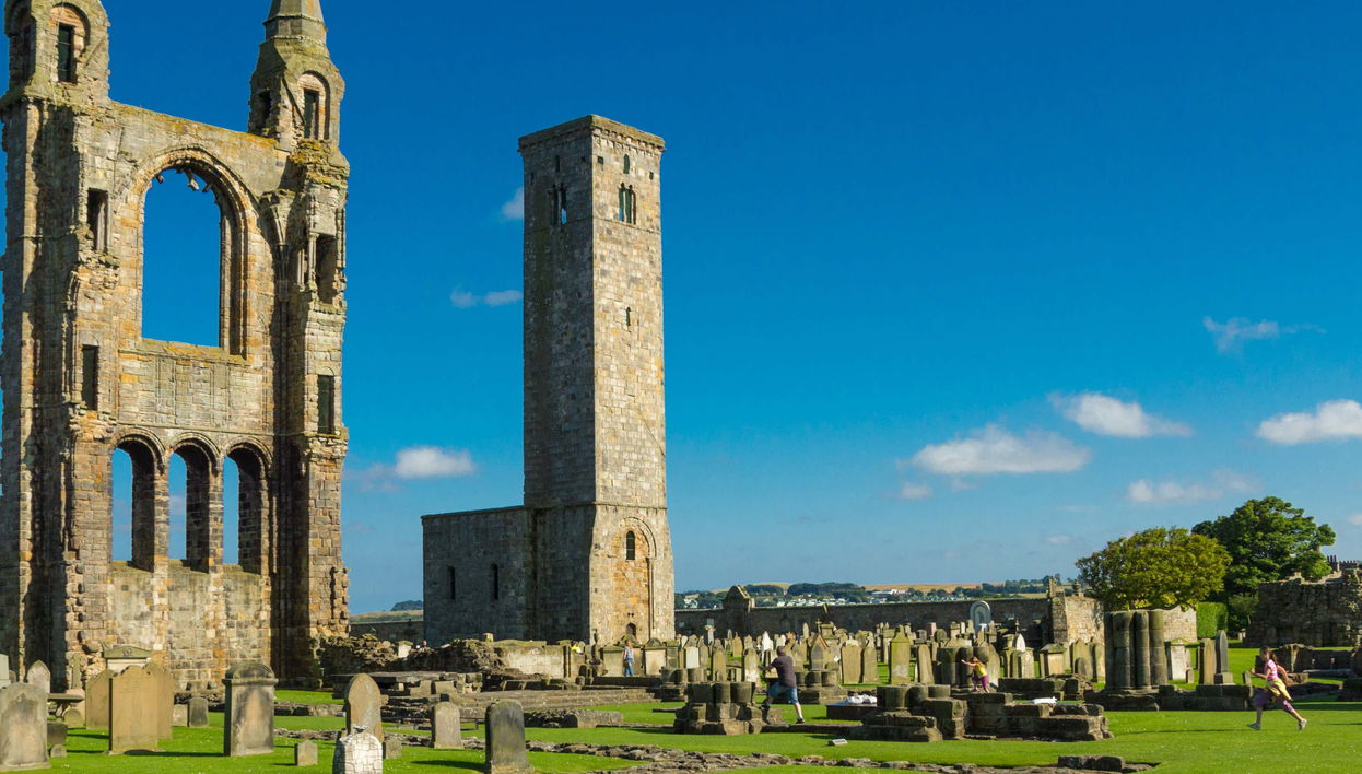 Excursão a Saint Andrews, Falkland e castelo de Dunnottar