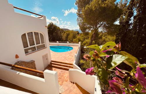 Ibiza Dream Villa Denia, Seaview, Pool, BBQ, Airco, Wifi - Foto 31