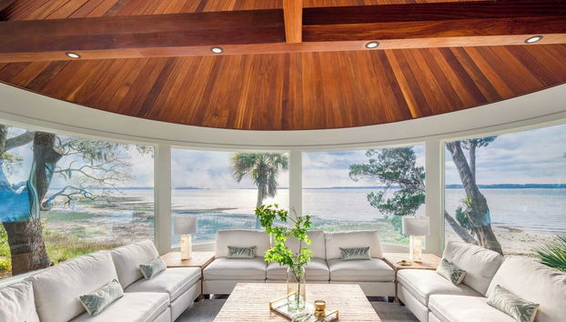 10-acre Private Island, Sleeps 26 Pool, Golf Cart Buck Island by Avantstay - Foto 4, Interior