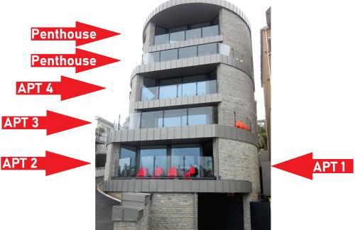 4 The View apartments Ilfracombe - Seafront, Parking, Lift, EV - Foto 25