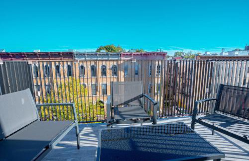 Industrial Style Brooklyn Retreat w Balcony - Foto 8