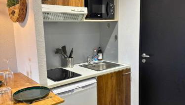 Le Montagnard - Wifi - Clim - Chaleureux - Foto 4, stove