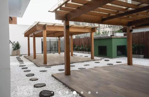 Flat luxo, mobiliado c/ ar, wi-fi, pisc. e academia - Foto 34