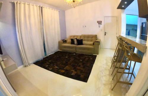 Apartamento superior para temporada - Conforto e Piscina a 800m da Praia de Taperapuã - Foto 4