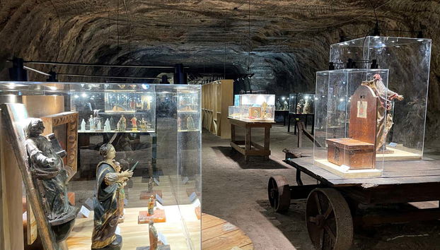 Exposição sobre Santa Bárbara