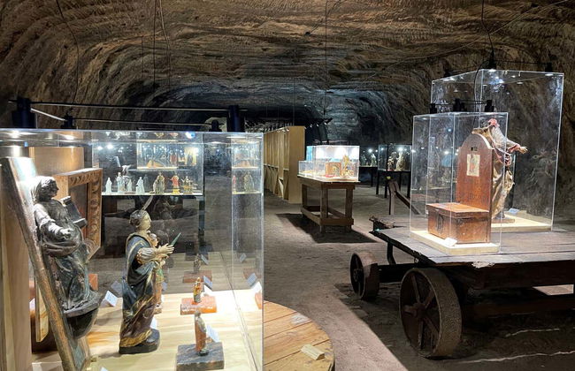 Visita à galeria de arte da mina de sal de Loulé - Foto 3