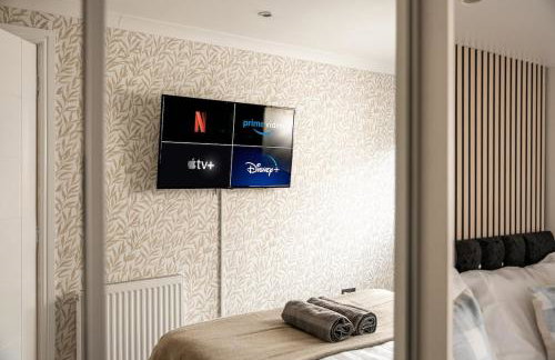 Spacious 3 Bed Home in Glasgow City With Free Parking - Foto 28