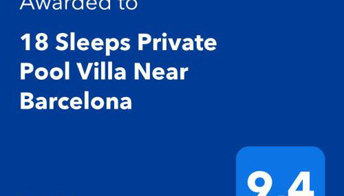 21 Sleeps Private Pool Villa & BBQ Near Barcelona - Foto 3