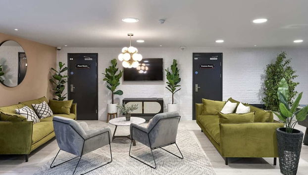 Sitzecke in der Lobby