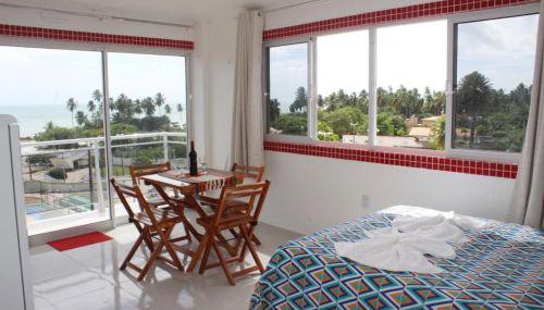 Flat com Varanda e Vista Mar - Foto 3