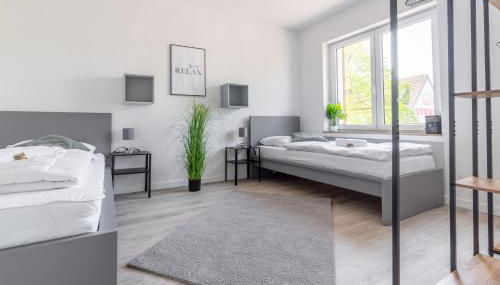 Workers Home W136 l 2 Schlafzimmer für 4 Personen - Photo 2, towels, wardrobe