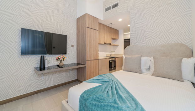 Charm Studio – Fully Furnished with Style - Foto 5, Habitación