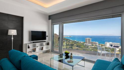 Rhodes Skyline Suite With out Door Jacuzzi Sea View A1 - Foto 5