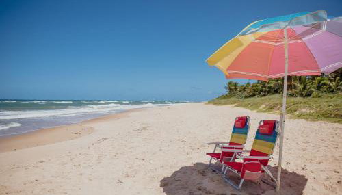 Flat Guarajuba Beira da Praia pé na areia - Foto 2