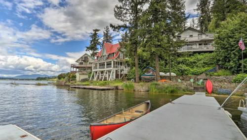 Huvila Haven Lake Front Home with Dock and Hot Tub - Foto 1