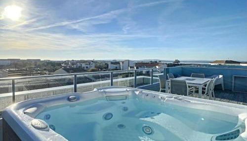 Appartement Rooftop 360 - JACUZZI - Parking - Clim - wifi - Foto 3