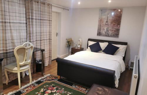 Peaceful Studio En-suite pvt entrance Garden free parking - Foto 1