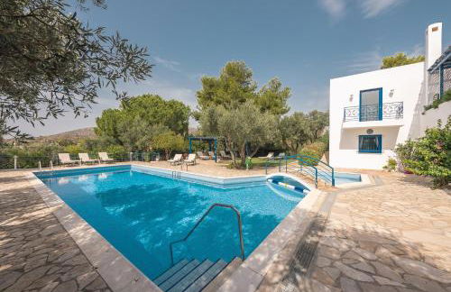 Summer Villa Pasiphae Private Pool - BBQ -Beach 2min - Foto 77