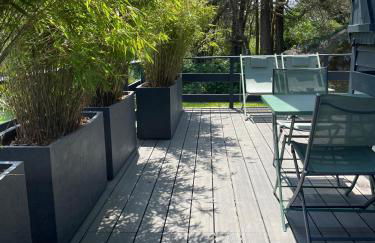 Scorfel Lodge, Northwood, Bain nordique, terrasse - Foto 10