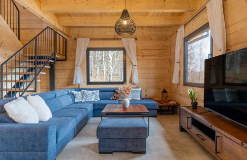 AleBale Przesieka luksusowy dom z bali z widokiem na Karkonosze - Foto 11